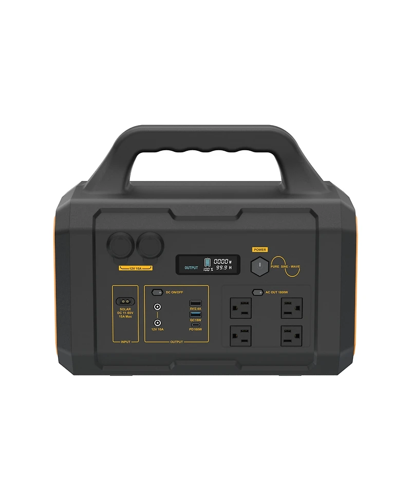 Mondawe 1800W Power Station w/ Ups, 1.5H Fast Charge