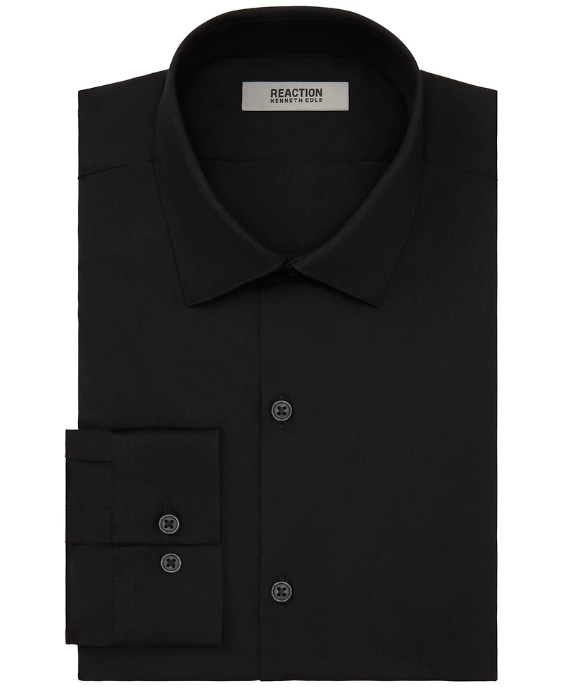 Kenneth Cole Reaction Men's Slim Fit Stretch Dress Shirt