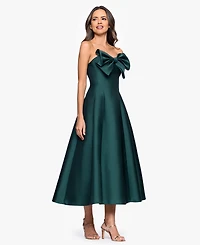 Betsy & Adam Women's Strapless Midi Dress