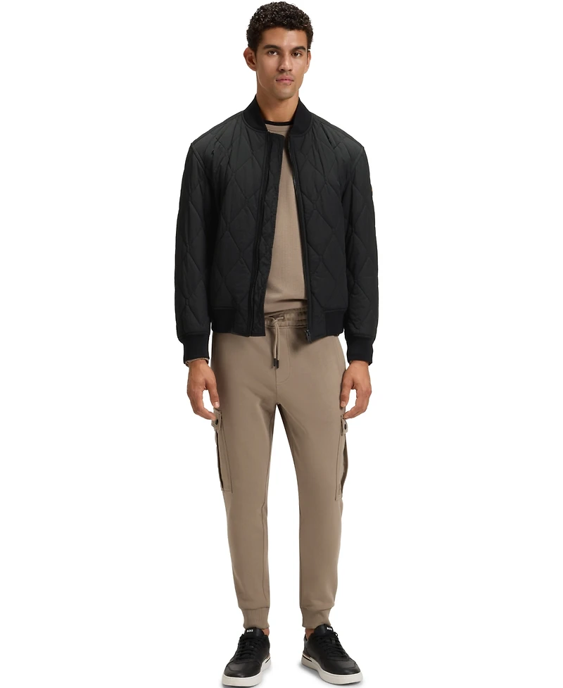 Boss by Hugo Men's Onion Quilting Water-Repellent Jacket