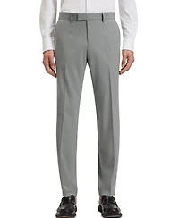 Boss by Hugo Boss Men's Washable Micro-Patterned Stretch Fabric Slim-Fit Suit