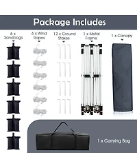 10x20 Ft Pop Up Canopy