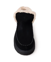 Minnetonka Women's Chandra Suede Berber Lined Ankle Boots