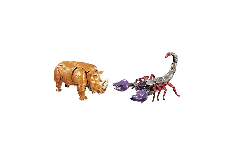 Transformers Bwvs-02 Rhinox and Scorponok Two-Pack Premium Finish | Transformers: Beast Wars