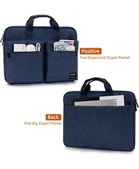 Slim 17.3 inch Laptop Bag Sleeve Carrying Case with Shoulder Strap