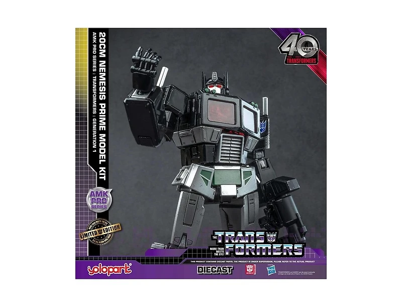 Transformers Nemesis Prime Amk Pro Series Model Kit | Transformers | Yolopark