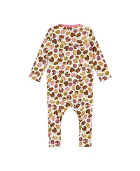 Mixed Up Clothing Baby Kangaroo Pocket Romper - Pan Dulce