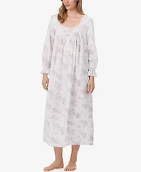 Eileen West Women's Long Sleeve Ballet Nightgown