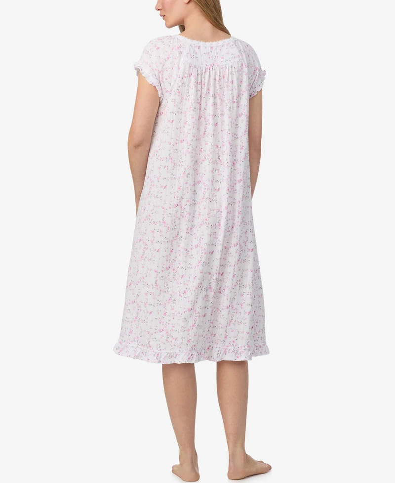 Eileen West Women's Cap Sleeve Waltz Nightgown