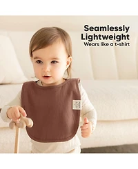 KeaBabies Baby Boys 8-Pack Bibs for Boys, Girls, Pull-on Drool Bib Unisex