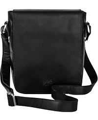 Mancini Men's On-the-Go Leather Crossbody Bag