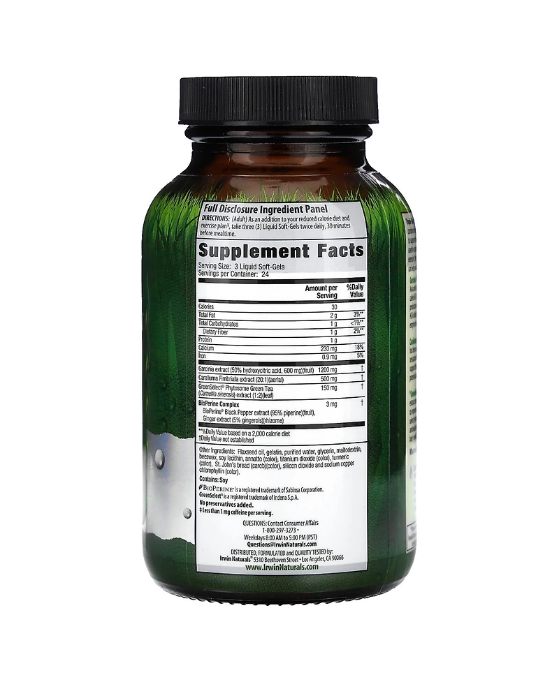 Irwin Naturals Triple-Diet Fat Reduction Max Accelerator