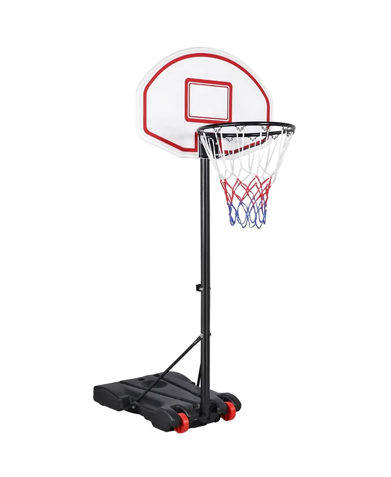 Adjustable Basketball Hoop System Stand with Wheels