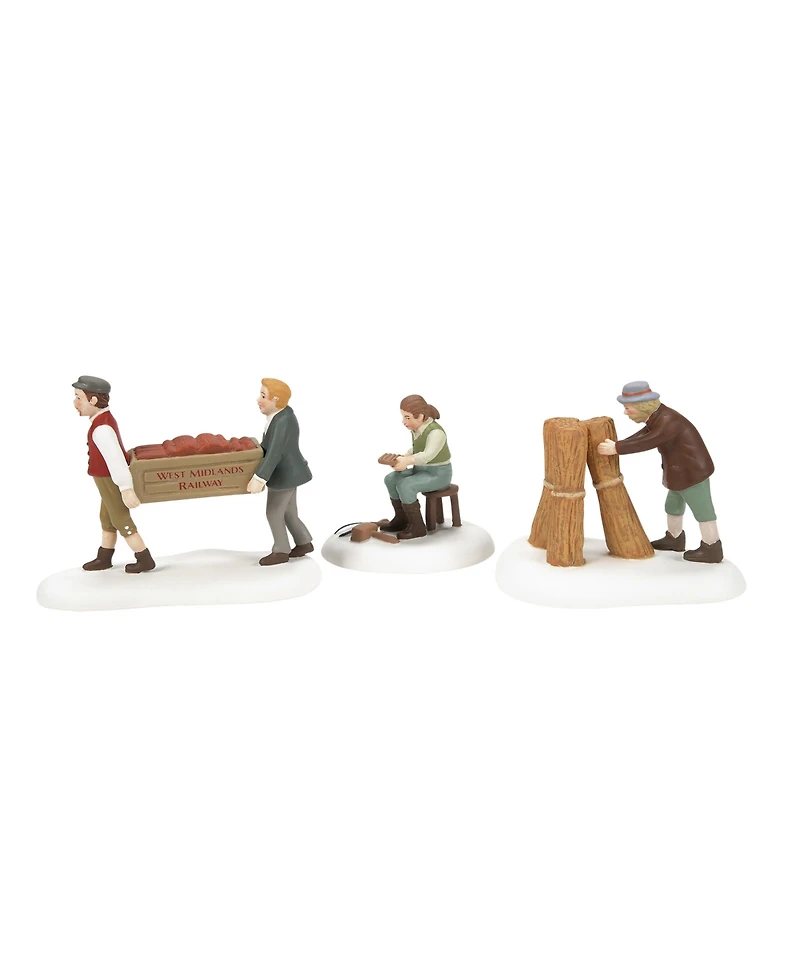 Department 56 Harvesting Progress, Set of 3