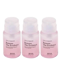 Siia Cosmetics 3-Pc. Remove The Evidence (Eye & Lip Remover)