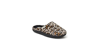 Dearfoams Women's Quilted Velour Clog House Slipper