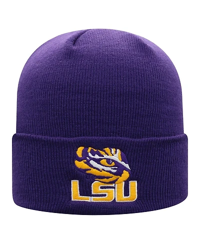 Top of the World Men's Purple Lsu Tigers Logo Cuffed Knit Hat