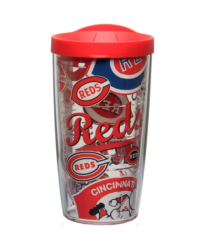 Tervis Cincinnati Reds 16oz. All Over Wrap Tumbler With Lid