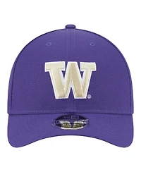 New Era Men's Purple Washington Huskies Team Collective 9FORTY M-Crown Adjustable Hat