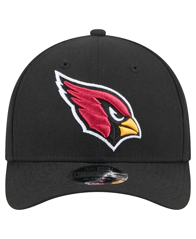 New Era Men's Black Arizona Cardinals Team Collection 9FORTY M-Crown Adjustable Hat