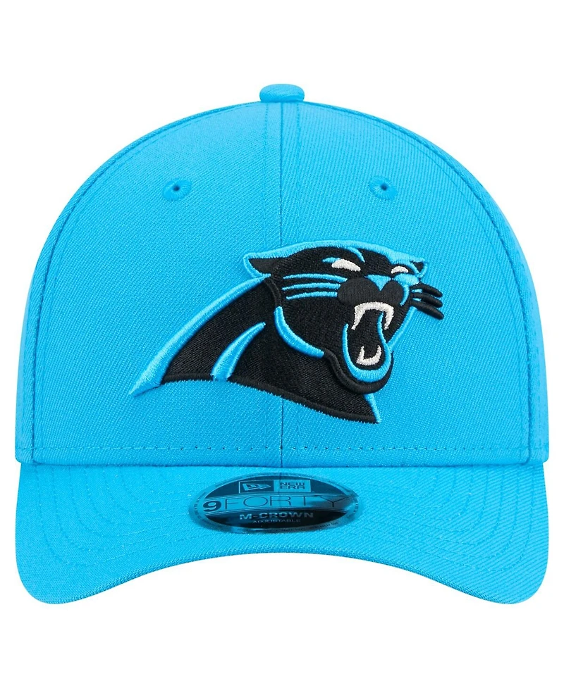 New Era Men's Blue Carolina Panthers Team Collection 9FORTY M-Crown Adjustable Hat