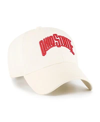 '47 Brand Men's Sand Ohio State Buckeyes Clean Up Adjustable Hat