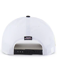 '47 Brand Men's White/Black Ryan Blaney Brrr Menards Rope Hitch Adjustable Hat
