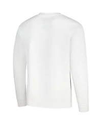Mitchell & Ness Men's x Bud Light White Atlanta Falcons The Crest Pullover Sweatshirt