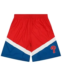 Foco Men's Red Philadelphia Phillies Color Blocked Shorts