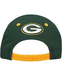 Outerstuff Baby Boys and Girls Green/Gold Green Bay Packers My First Tail Sweep Slouch Flex Hat