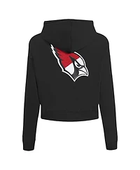 Pro Standard Women's Black Arizona Cardinals Split Logo Full-Zip Hoodie