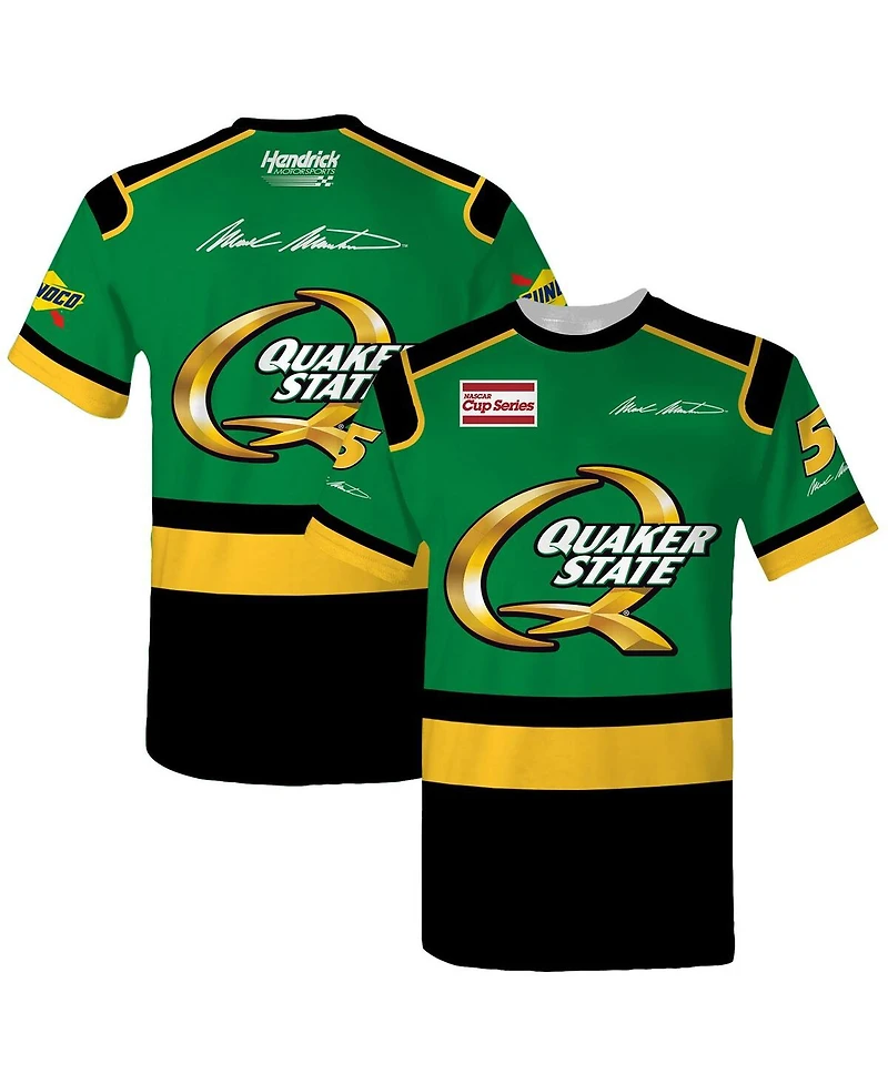 Hendrick Motorsports Team Collection Men's Green Mark Martin Quaker State Legend Uniform T-Shirt