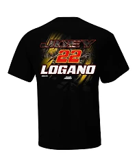 Team Penske Men's Black Joey Logano Shell/Pennzoil Camo T-Shirt