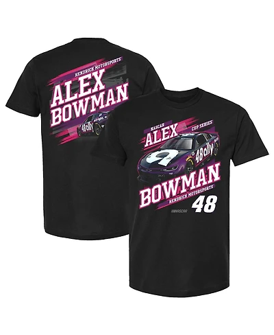 Hendrick Motorsports Team Collection Men's Black Alex Bowman Ally Car T-Shirt