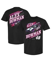 Hendrick Motorsports Team Collection Men's Black Alex Bowman Ally Car T-Shirt