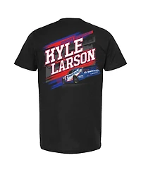 Hendrick Motorsports Team Collection Men's Black Kyle Larson HendrickCars.com Car T-Shirt