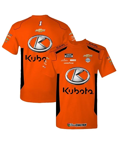 Trackhouse Racing Team Collection Men's Orange Ross Chastain Kubota Uniform T-Shirt