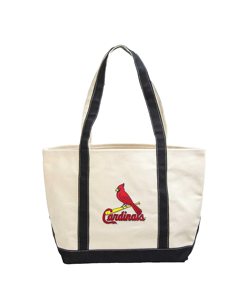 Logo Brands St. Louis Cardinals Canvas Tote Bag