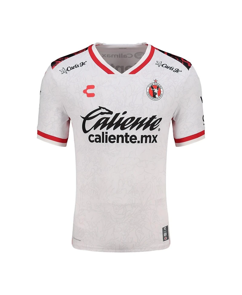 Charly Men's White Club Tijuana 2025/26 Away Authentic Jersey