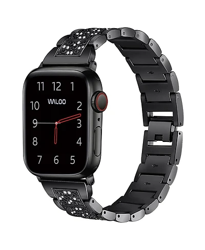 Waloo Rhinestone Pattern Replacement Band For Apple Watch