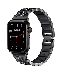 Waloo Rhinestone Pattern Replacement Band For Apple Watch