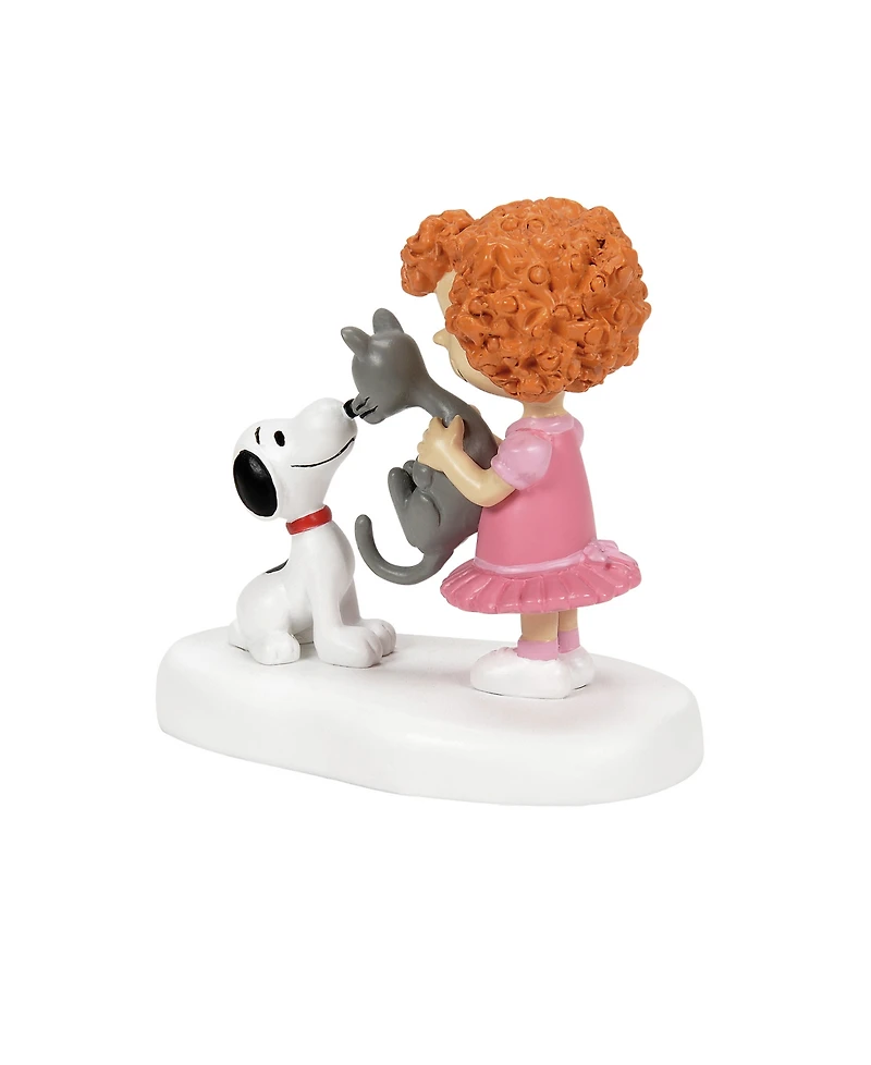 Department 56 Frieda and Faron Meet Snoopy Village Accessory