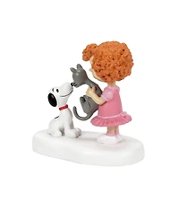 Department 56 Frieda and Faron Meet Snoopy Village Accessory