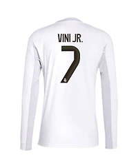 Adidas Men's Vini Jr. White Real Madrid 2025/26 Home Replica Jersey