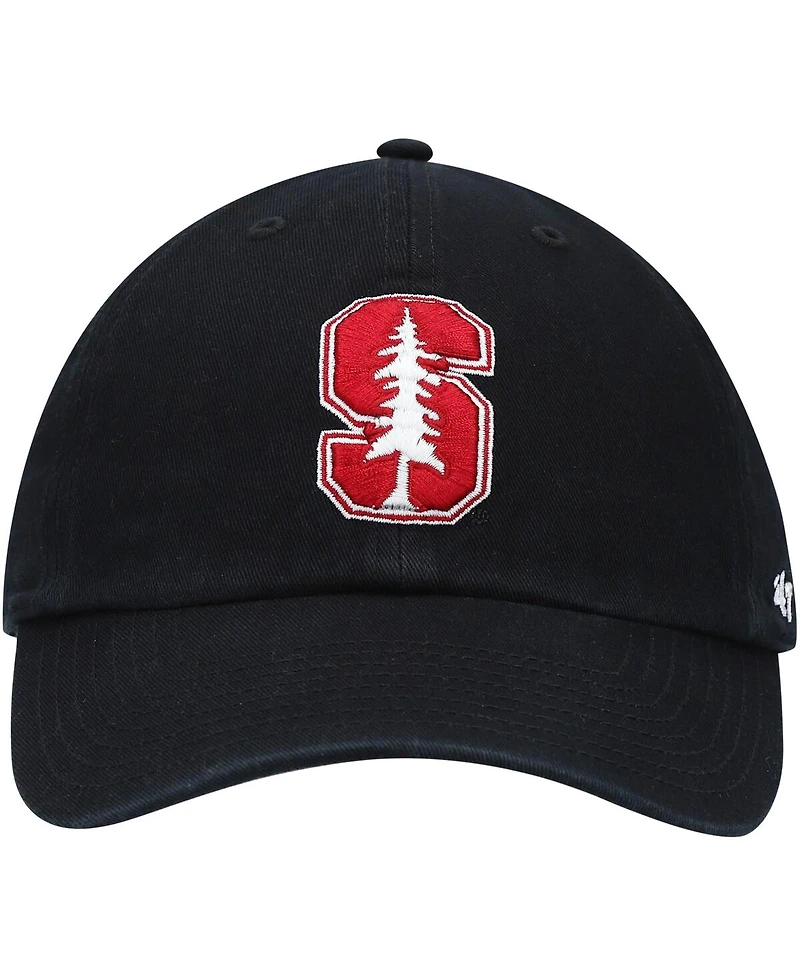 '47 Brand Men's Black Stanford Cardinal Vintage Clean Up Adjustable Hat