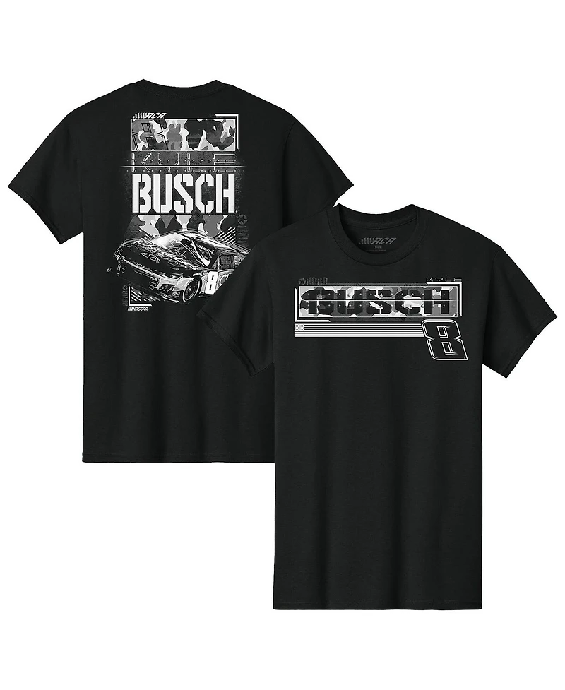Richard Childress Racing Team Collection Men's Black Kyle Busch Cheddar's Tonal T-Shirt
