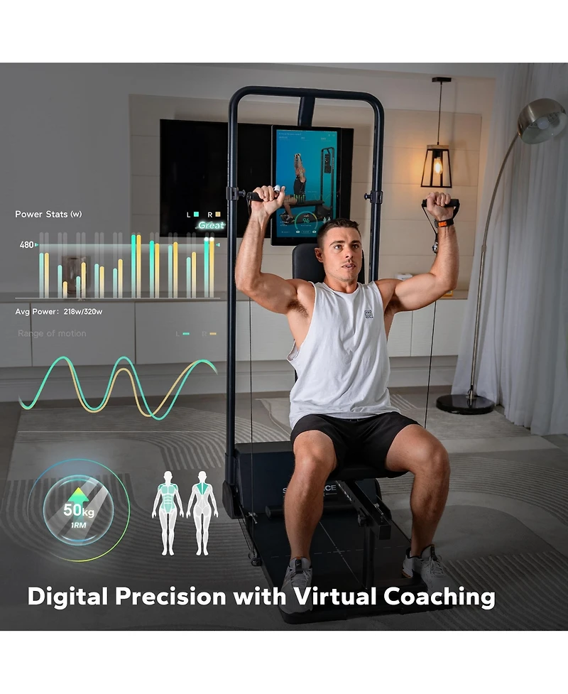 Speediance Gym Monster Smart Home Gym, Multifunctional Strength Training Machine