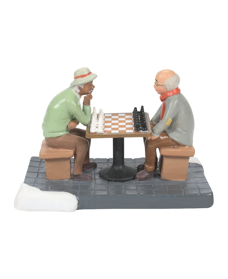 Department 56 Perhaps The Queen's Gambit Village Accessory