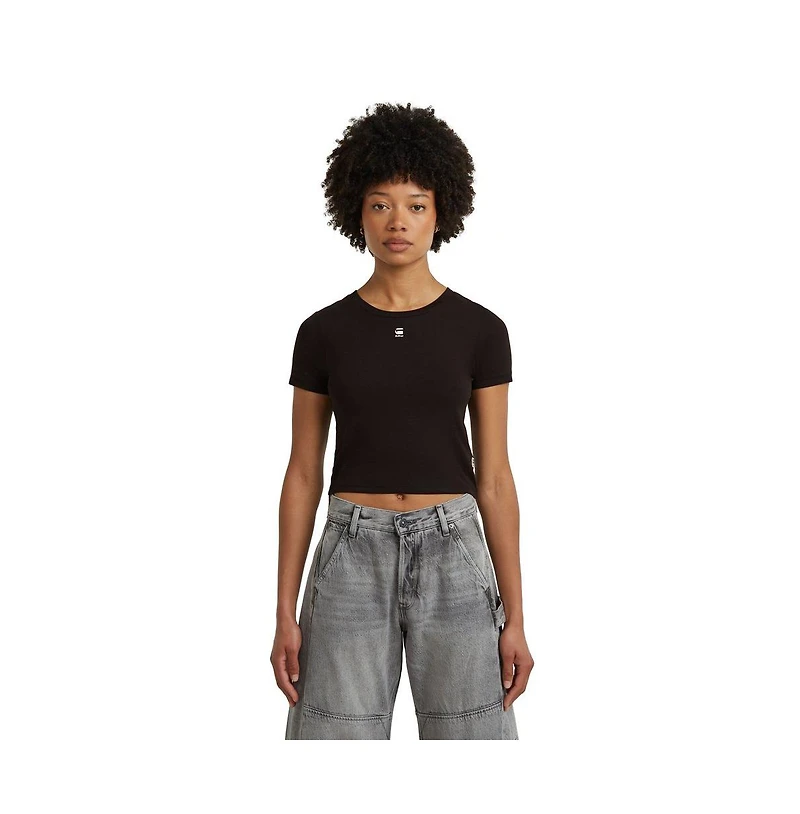 G-Star Women's Cropped Mini Slim Top