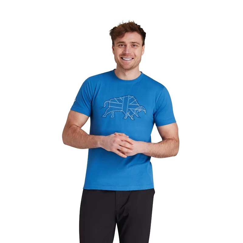Raging Bull Big & Tall Stitch Embroidery T-Shirt